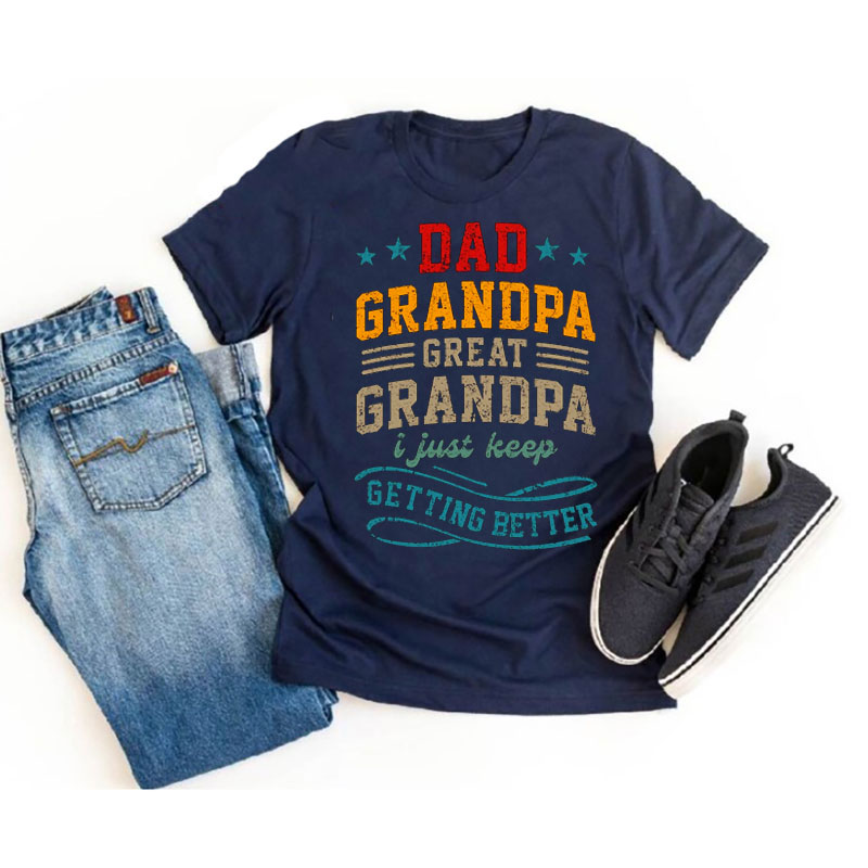 Dad Grandpa Great-Grandpa Retro TShirt