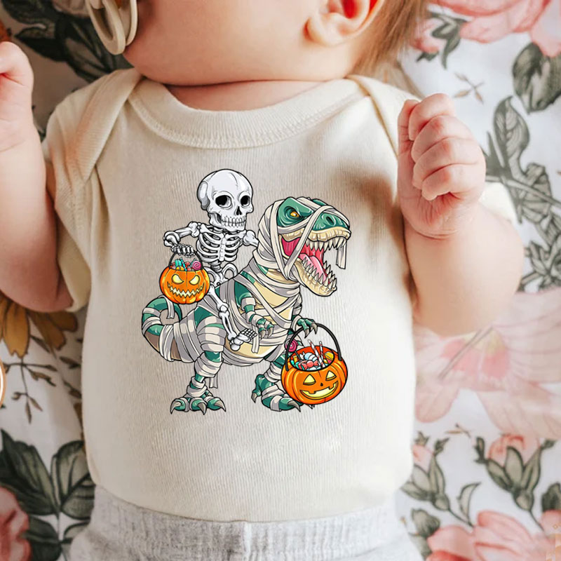 Dinosaur Halloween Spooky Bodysuit