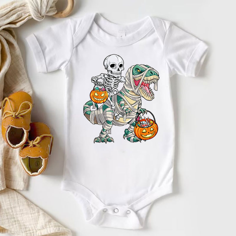 Dinosaur Halloween Spooky Bodysuit