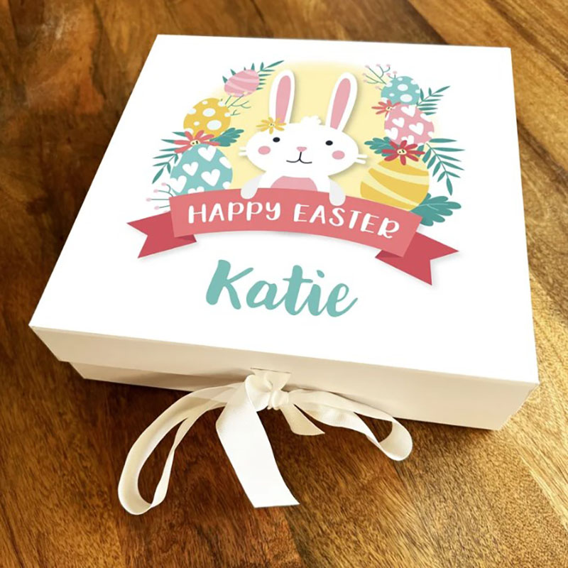 Happy Easter Bunny Egg Gift Box