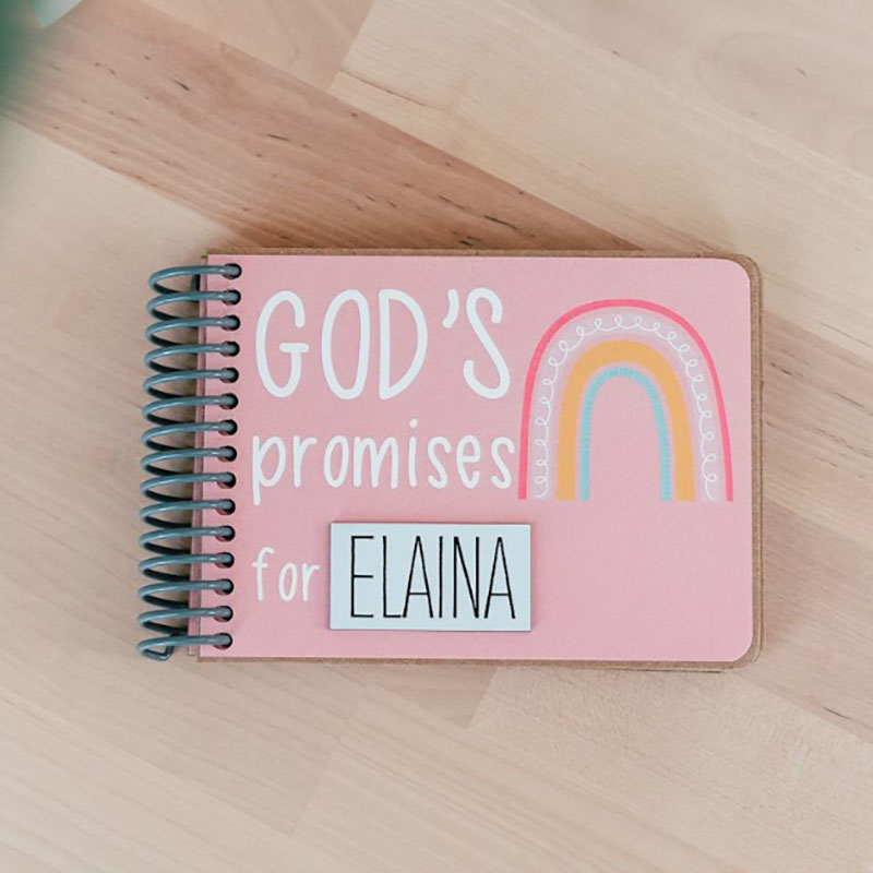 Personalized God's Promise Book First Birthday Gifts for Girls and Boys
