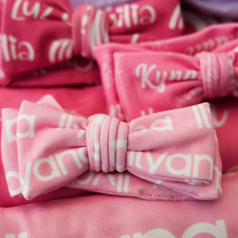 Personalized Newborn Swaddle Baby Name Blanket