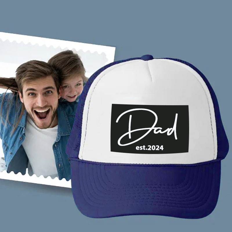Personalized Daddy and Son Trucker Hat