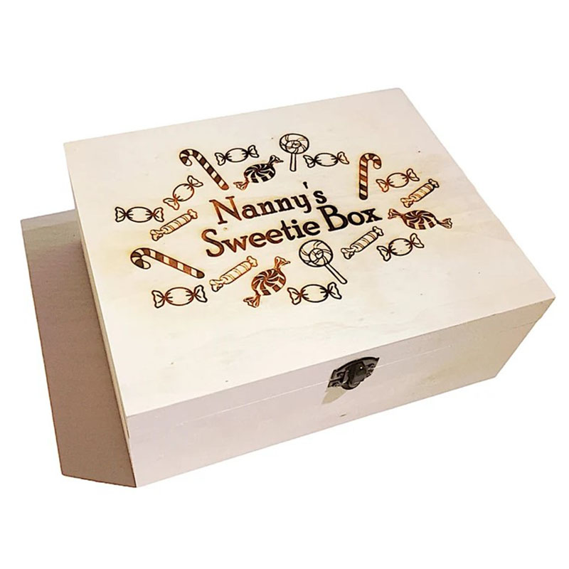 Personalised Santa Sleigh Box Christmas Eve Box, Tree Keepsake Box