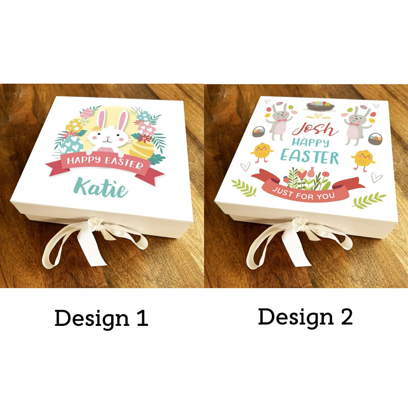Happy Easter Bunny Egg Gift Box
