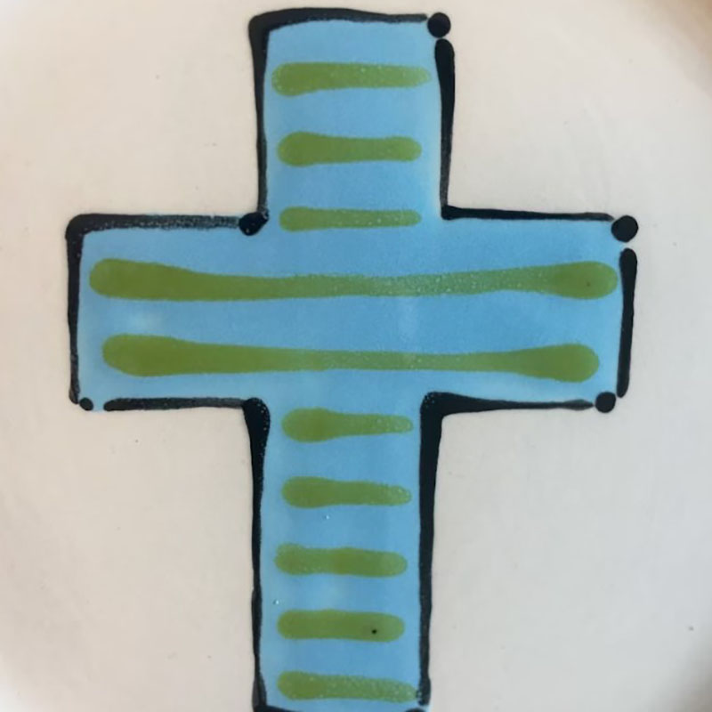 Personalized Baptism Custom Name with Cross - Great Baptism Gift