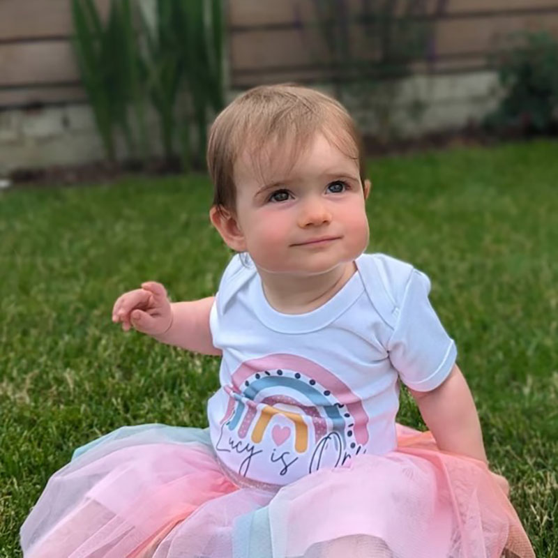 Baby Girls 1st First Birthday Outfit Cake Smash Set Tutu Skirt