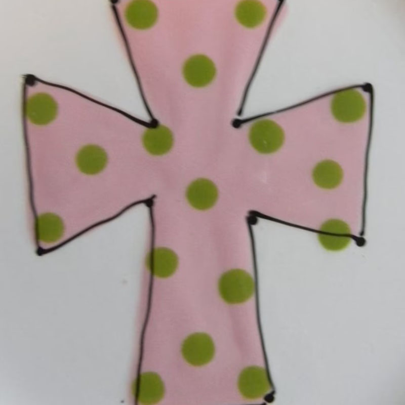 Personalized Baptism Custom Name with Cross - Great Baptism Gift