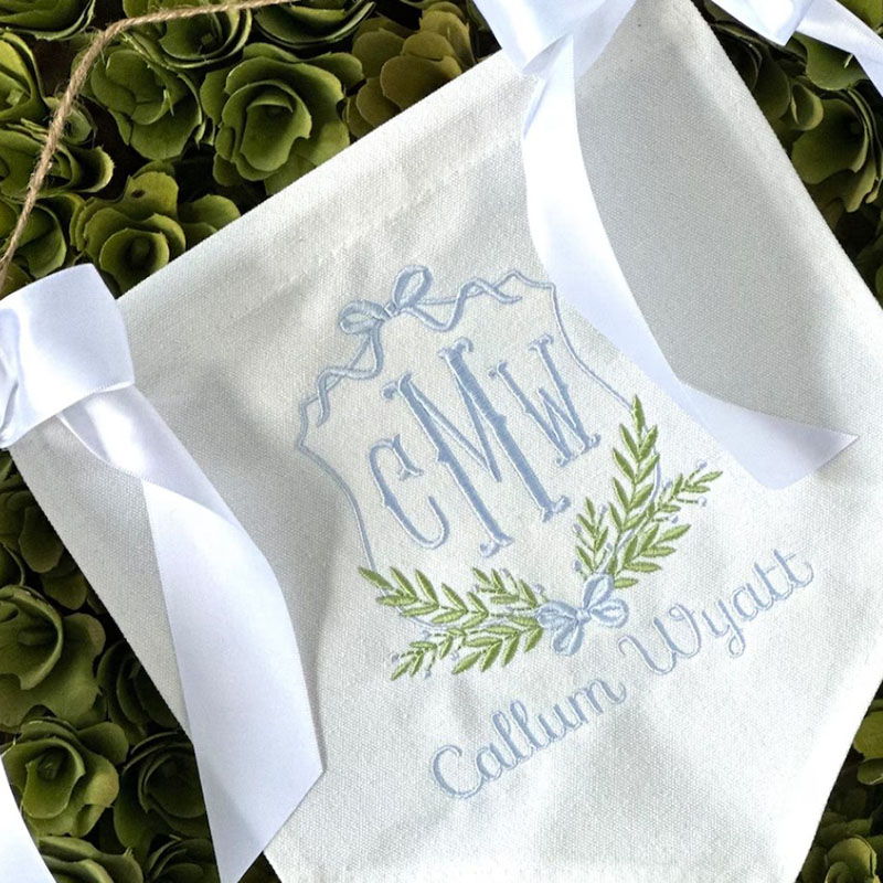 Custom Baby Welcome Banner Baby Shower with BOWS