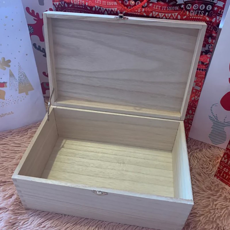 1st Personalised Bodysuit Toy Wooden Christmas Eve Box