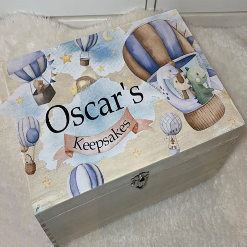 Personalised Animals Dinosaur Keepsake Box Perfect Xmas gift