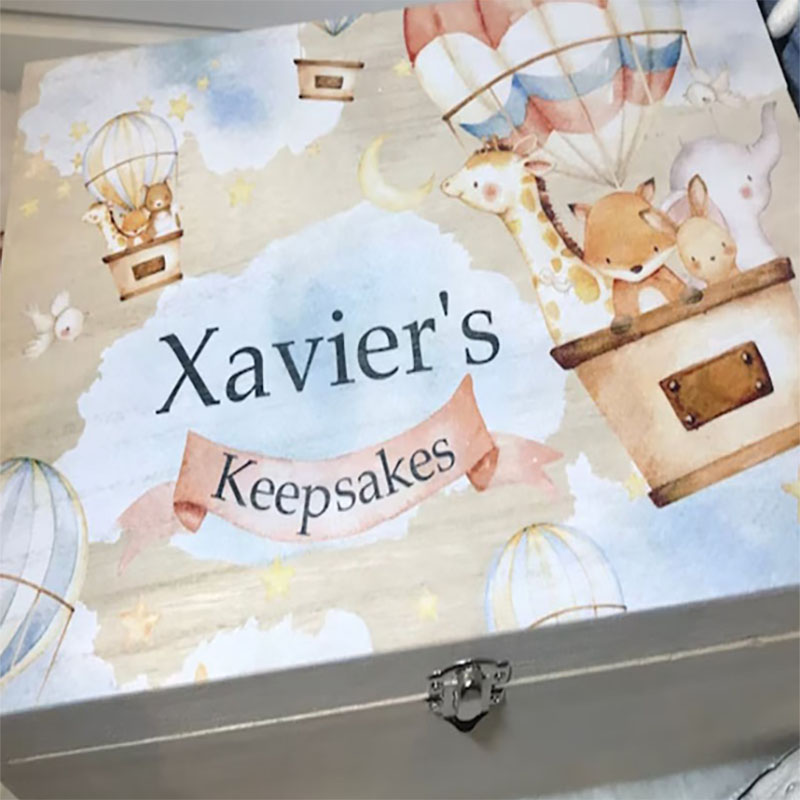 Personalised Animals Dinosaur Keepsake Box Perfect Xmas gift