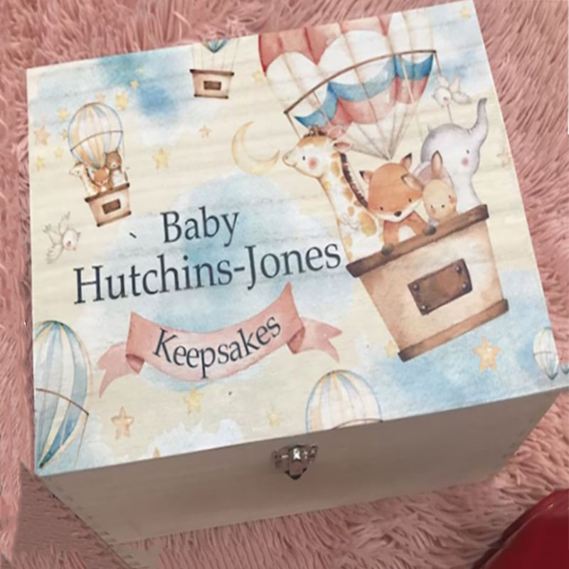 Personalised Animals Dinosaur Keepsake Box Perfect Xmas gift