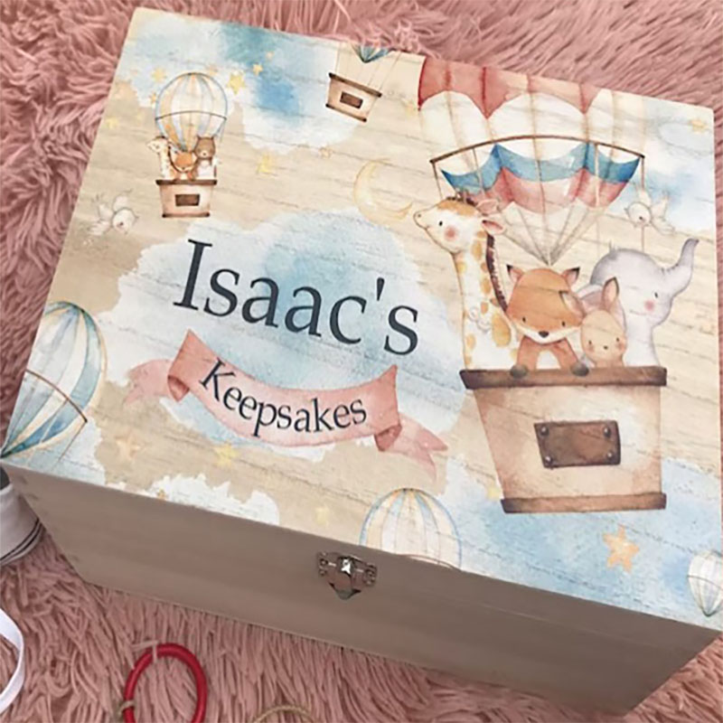 Personalised Animals Dinosaur Keepsake Box Perfect Xmas gift