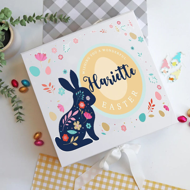 Personalised Special Gift Easter Bunny Gift Box