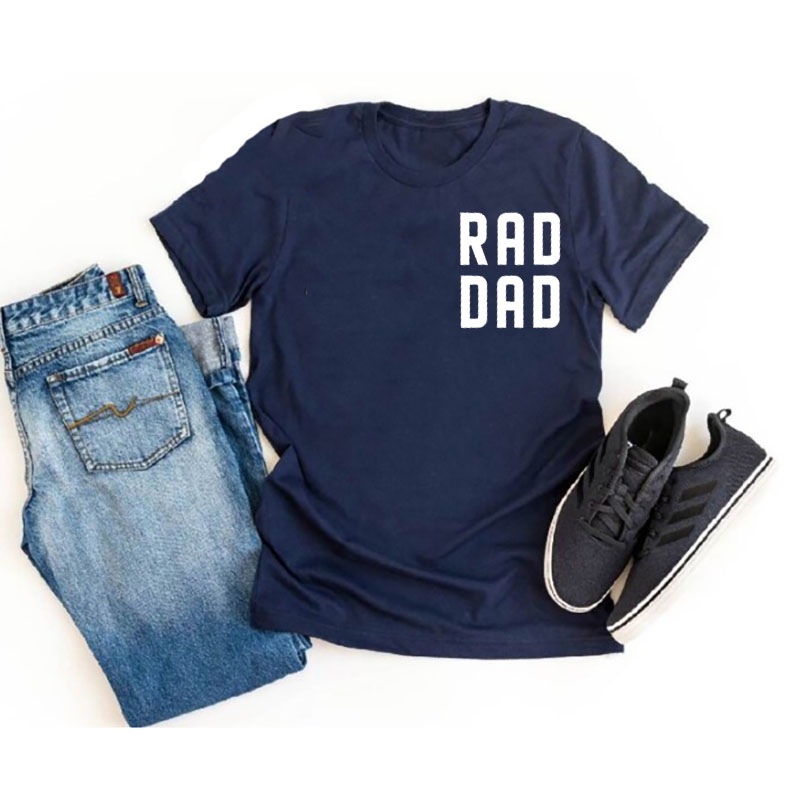 [Adult TeeRad Dad and Rad Like Dad Fathers Day Shirt