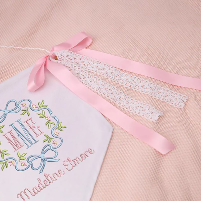 Personalized Baby Banner Ribbon Welcome Banner with bows