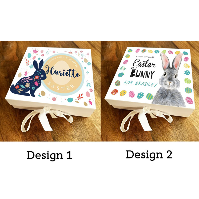 Personalised Special Gift Easter Bunny Gift Box