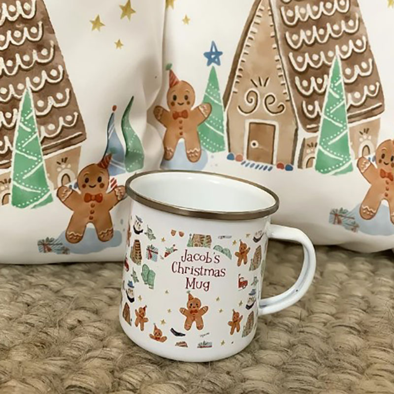 Personalised Kids Christmas Mug Hot Chocolate Mug 