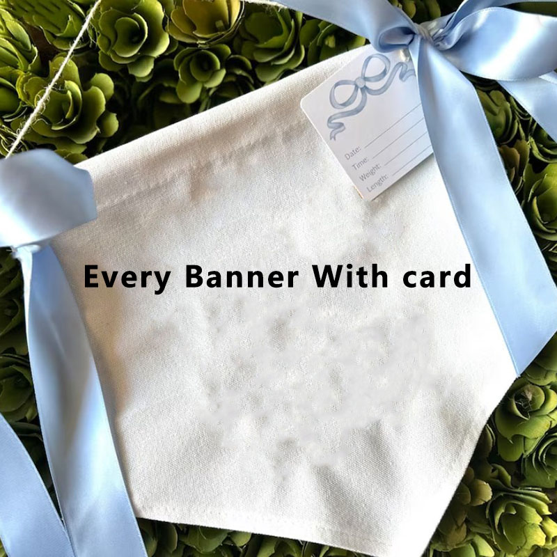 Personalized Baby Banner Ribbon Welcome Banner with bows