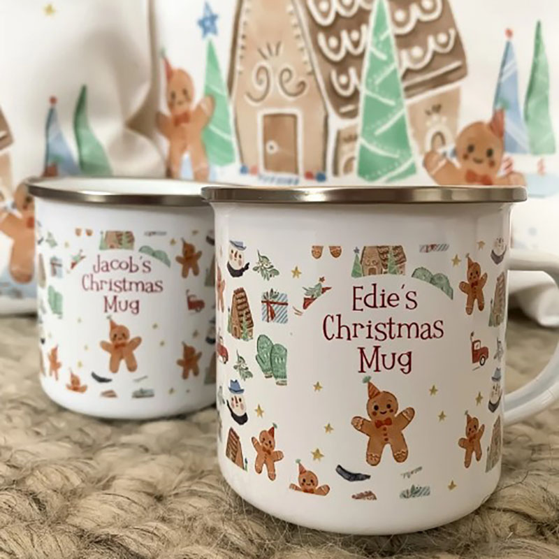 Personalised Kids Christmas Mug Hot Chocolate Mug 