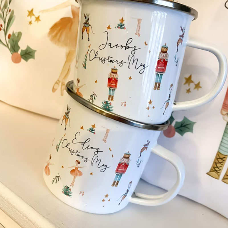  Christmas Nutcracker Personalised Kids Christmas Mug Hot Chocolate Mug 