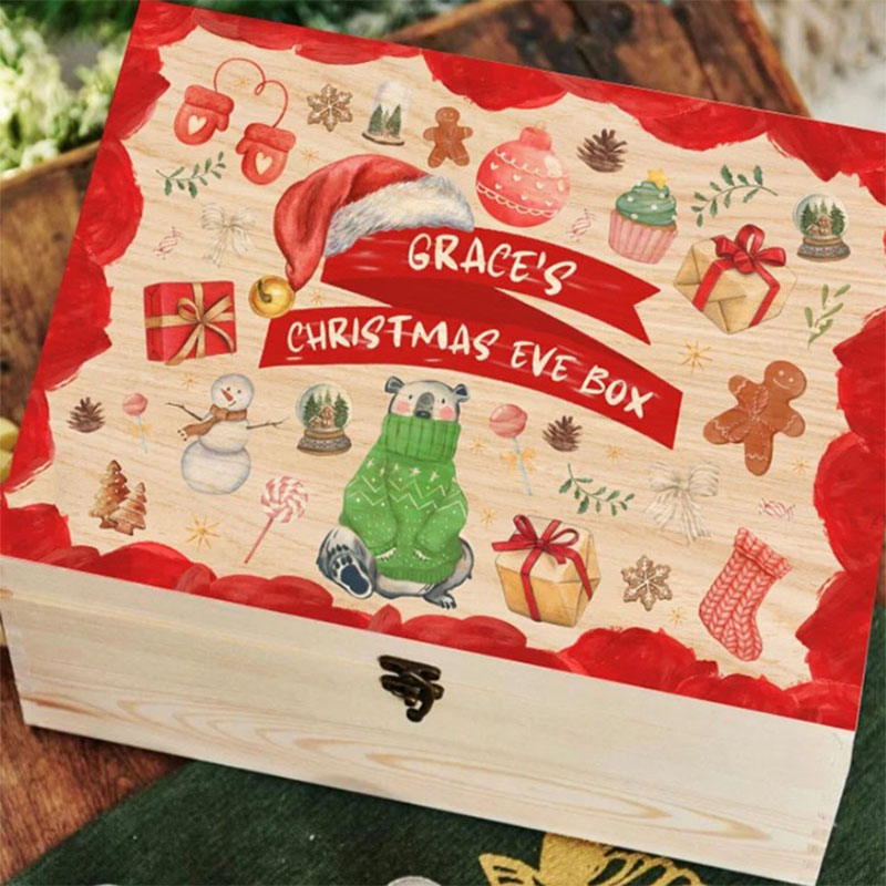 Childs Christmas Surprise Personalised Keepsake Box Perfect Xmas gift