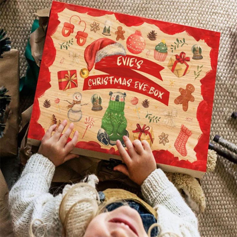 Childs Christmas Surprise Personalised Keepsake Box Perfect Xmas gift