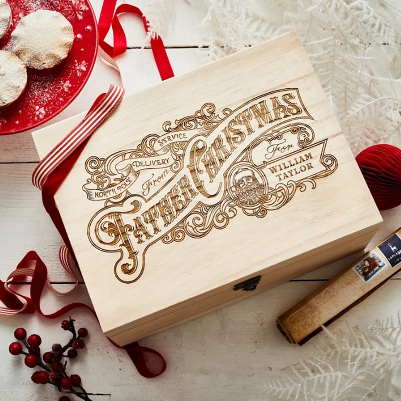 Sent From The North Pole Personalised Christmas Eve Box