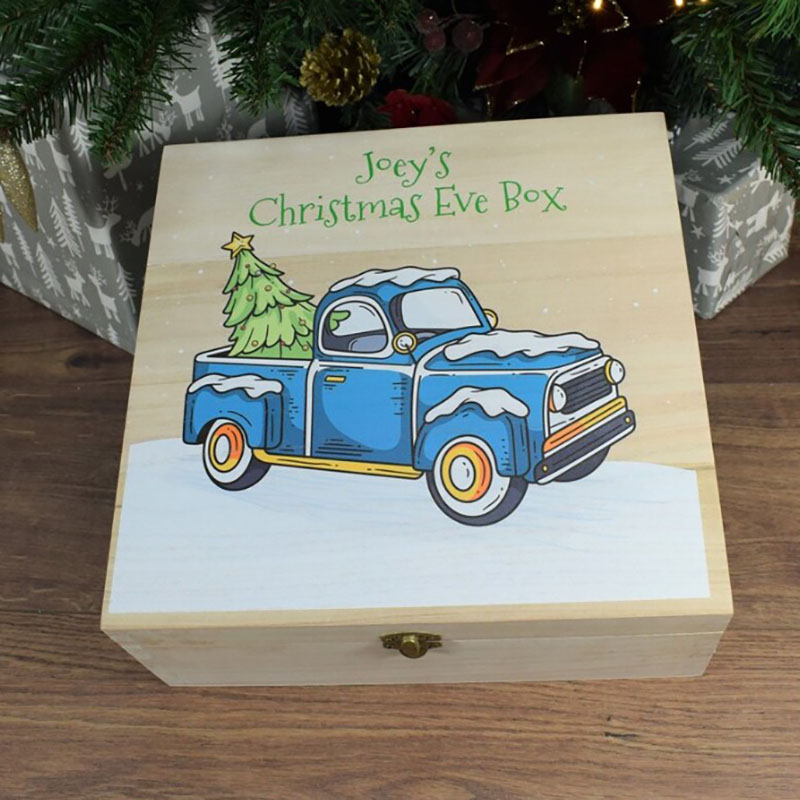 Ready To Fill With Gifts Surprise Personalised Car Tree Box 
