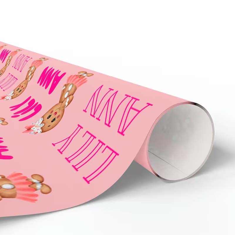 Customized Children Valentine's Day Wrapping Paper Valentine's Day Gift Wrapping Paper
