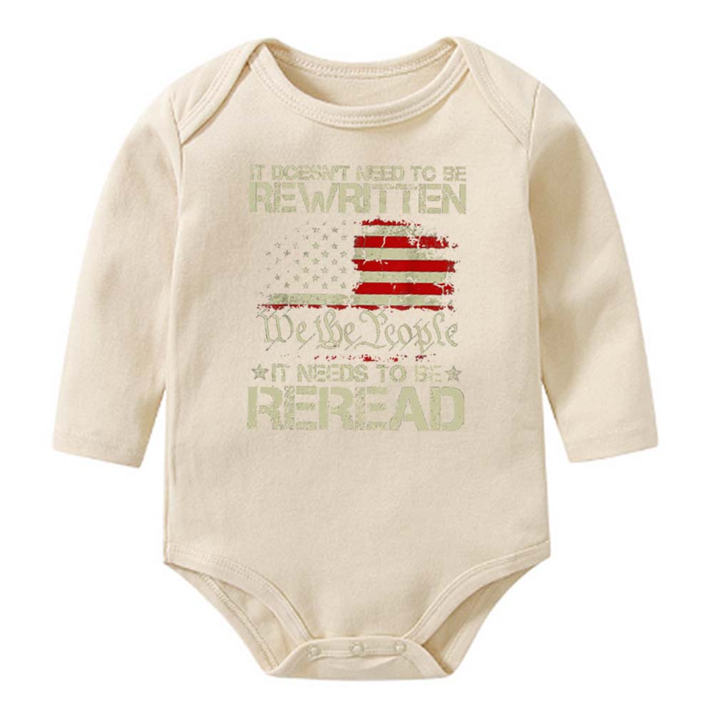 [Baby Onesie & Kids Tee]It Doesn't Need To Be Rewritten It Needs To Be Reread Shirt