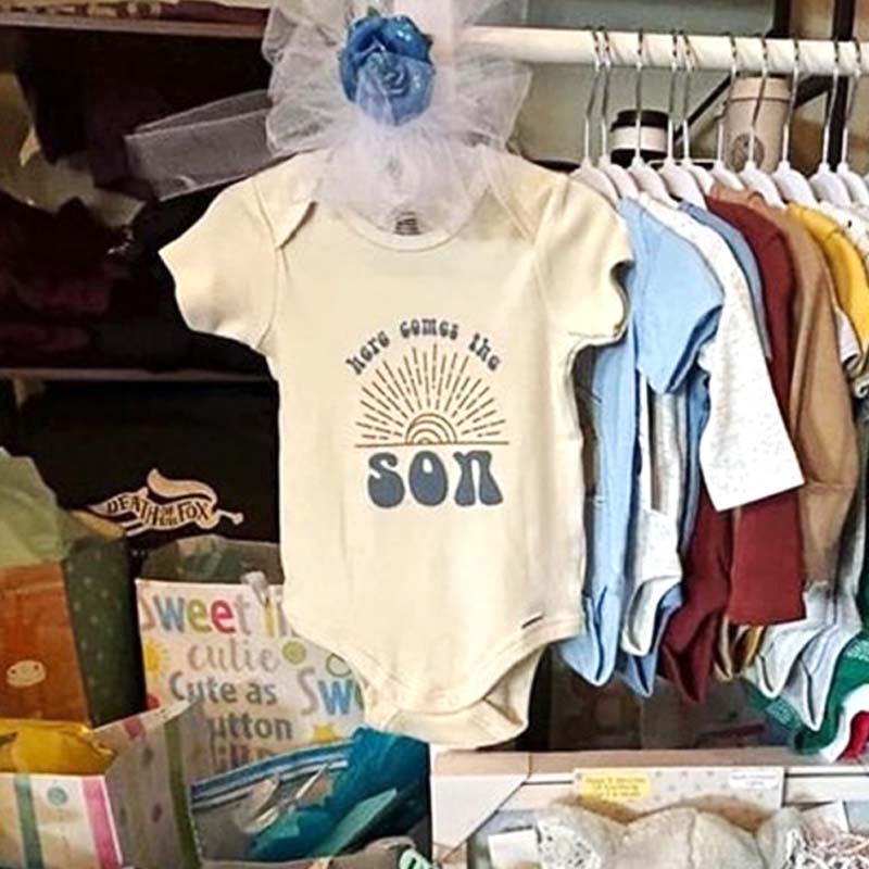 Here Comes The Son Onesie - Cute Summer Baby Onesie