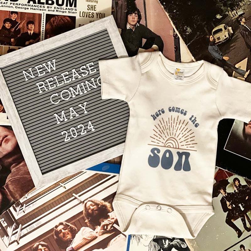 Here Comes The Son Onesie - Cute Summer Baby Onesie