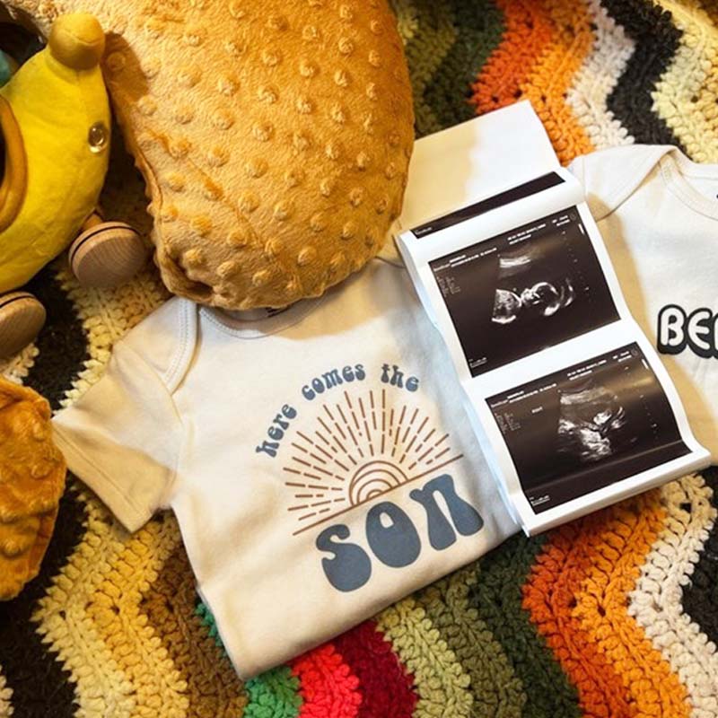Here Comes The Son Onesie - Cute Summer Baby Onesie