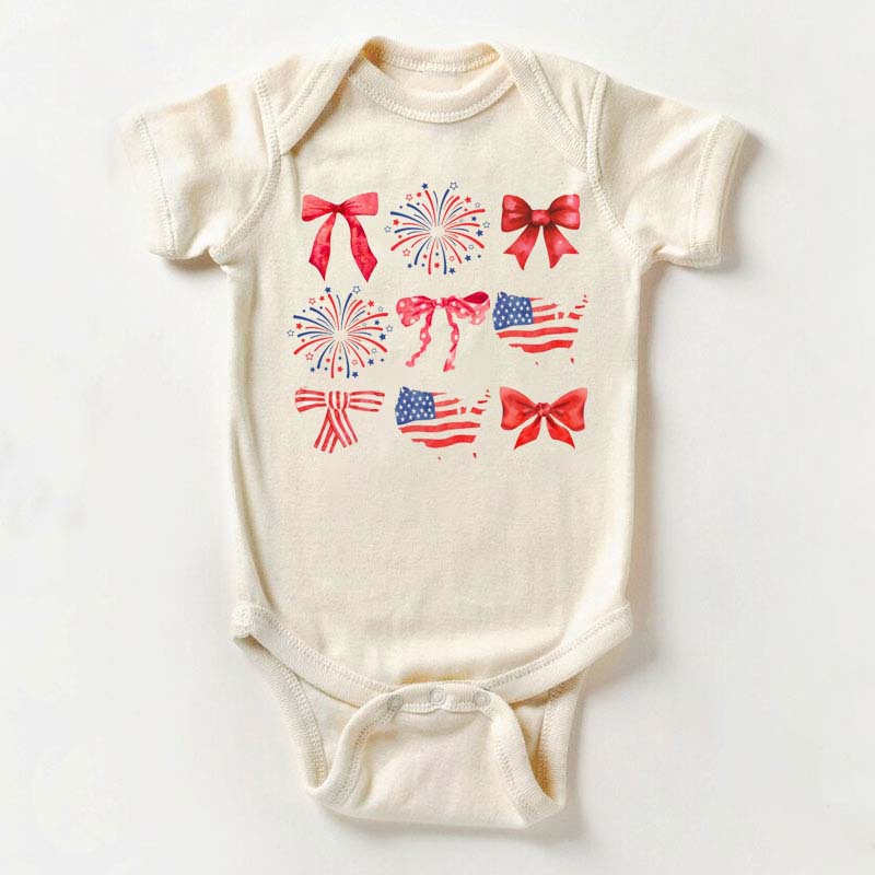 [Baby Bodysuit]American Fourth of July Baby onesie Baby Shirt