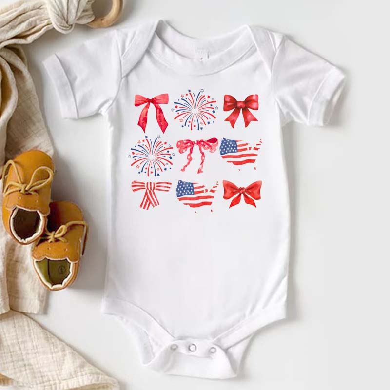 [Baby Bodysuit]American Fourth of July Baby onesie Baby Shirt