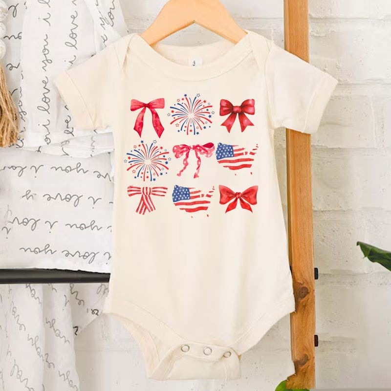 [Baby Bodysuit]American Fourth of July Baby onesie Baby Shirt