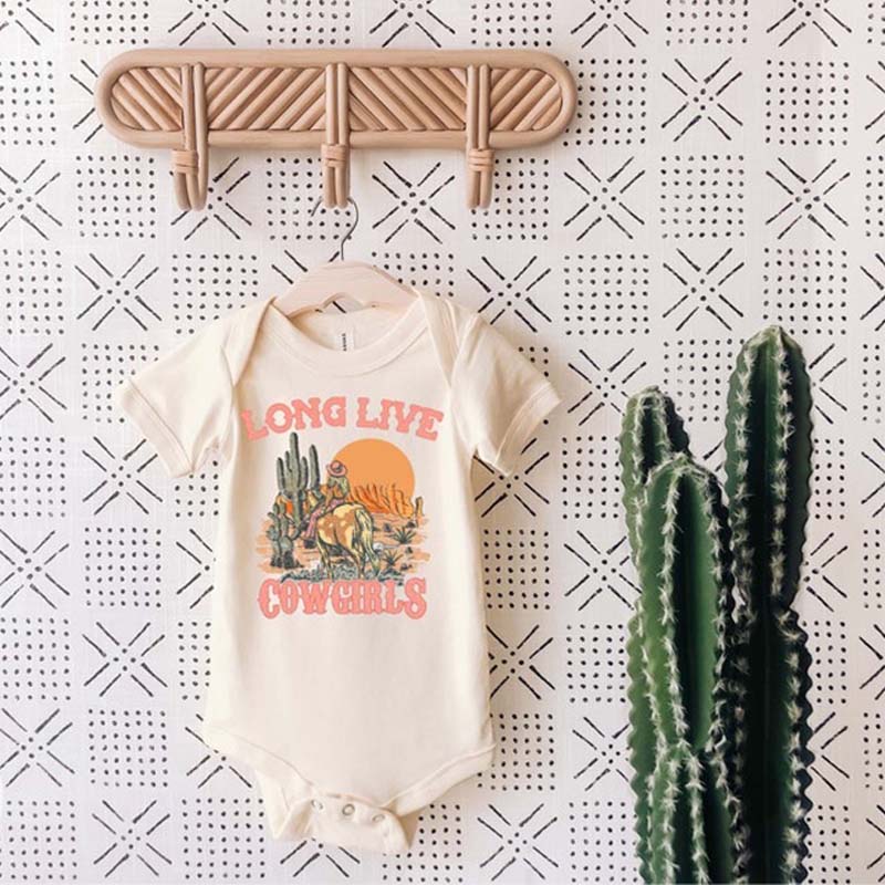 Long Live Cowgirls Shirt Country Onesie Rodeo Onesie