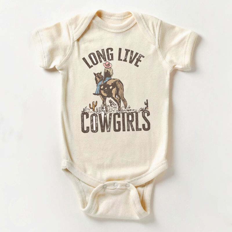 Long Live Cowgirls Shirt Country Onesie Horse Girl Shirt