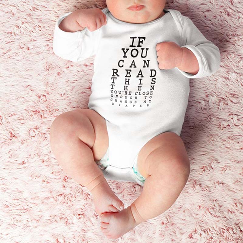 If You Can Read This Then You Can Change My Diaper Onesie