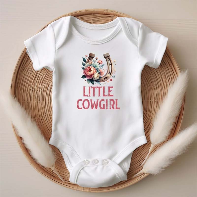 Western Theme Baby Pregnancy Announcement Onesie