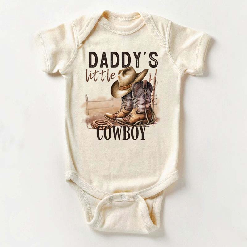 Cowboy Baby Onesie Mommy's Little Cowboy Baby Onesie
