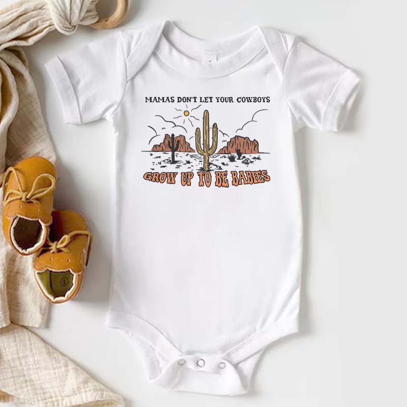 Mama's Don't Let Your Cowboys Grow Up To Be Babies Shirt