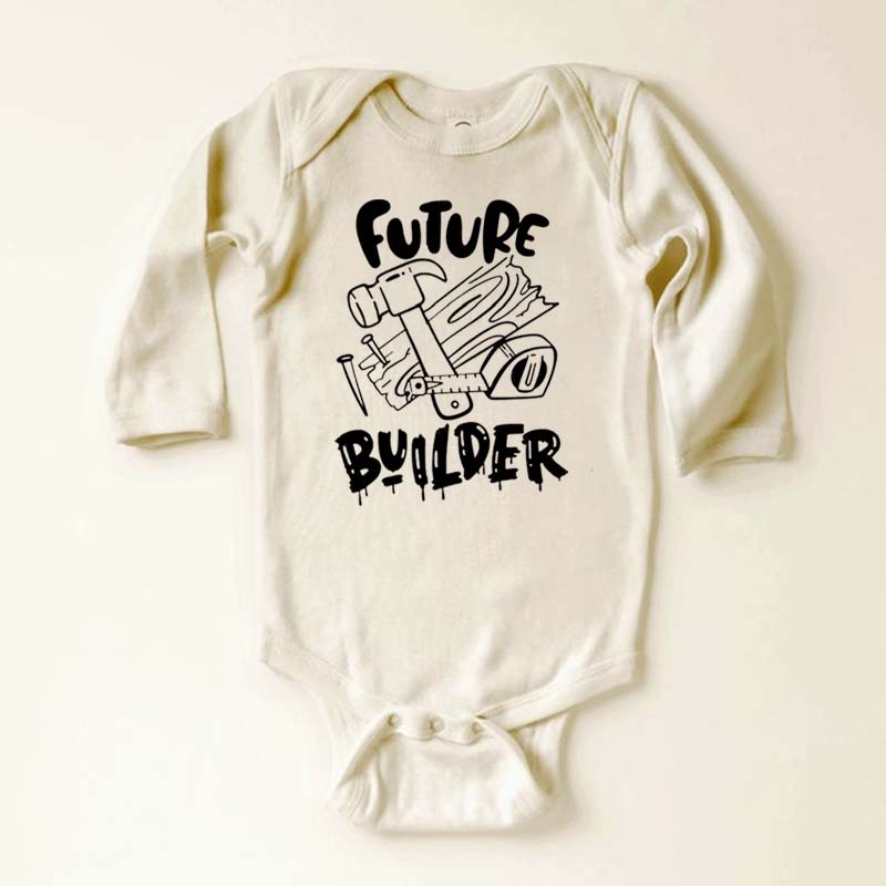 Future Builder Carpenter Bodysuit For Baby