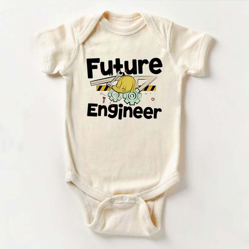 Mechanical Future Engineer Bodysuit For Baby