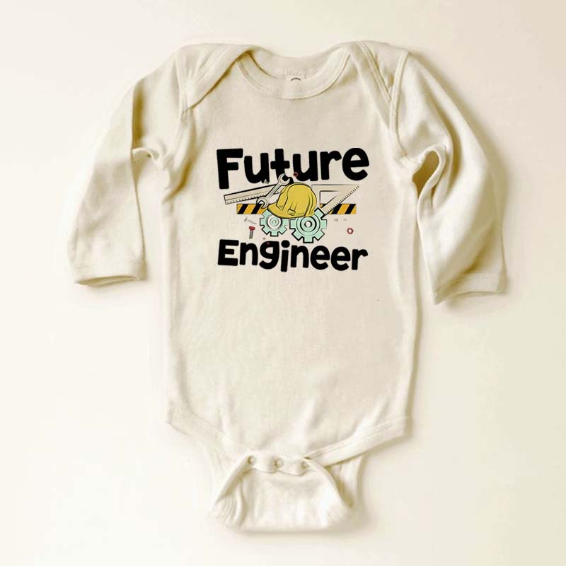 Mechanical Future Engineer Bodysuit For Baby