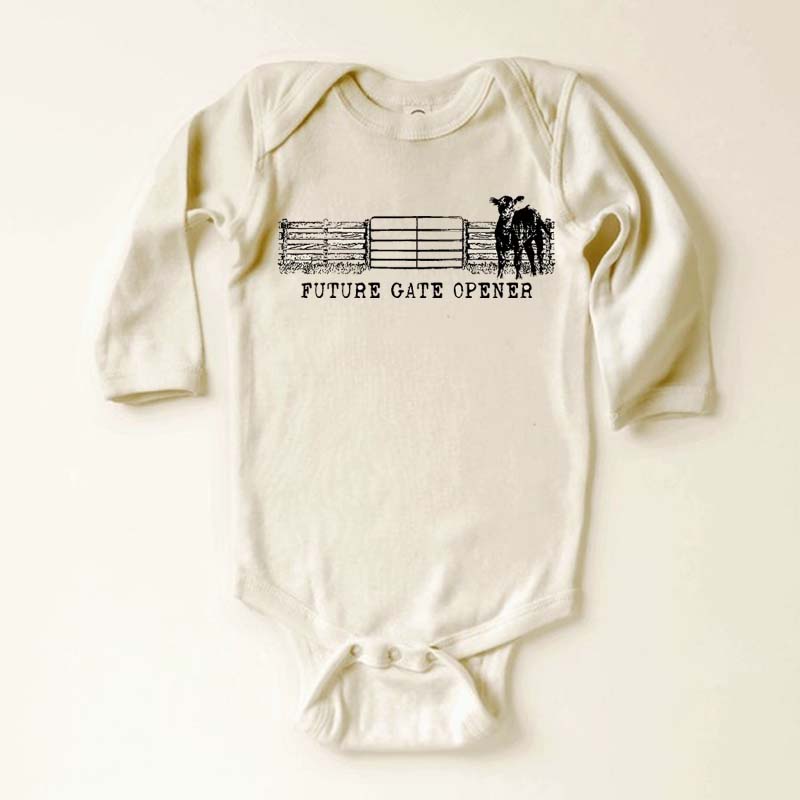 Future Gate Opener Bodysuit For Baby