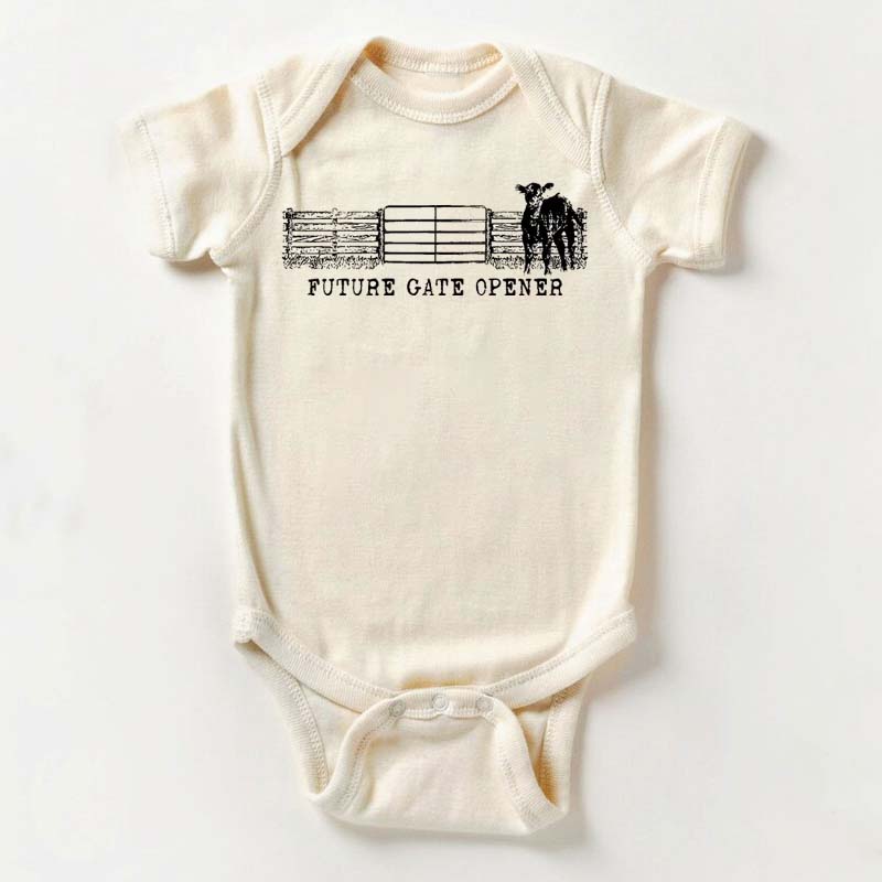 Future Gate Opener Bodysuit For Baby