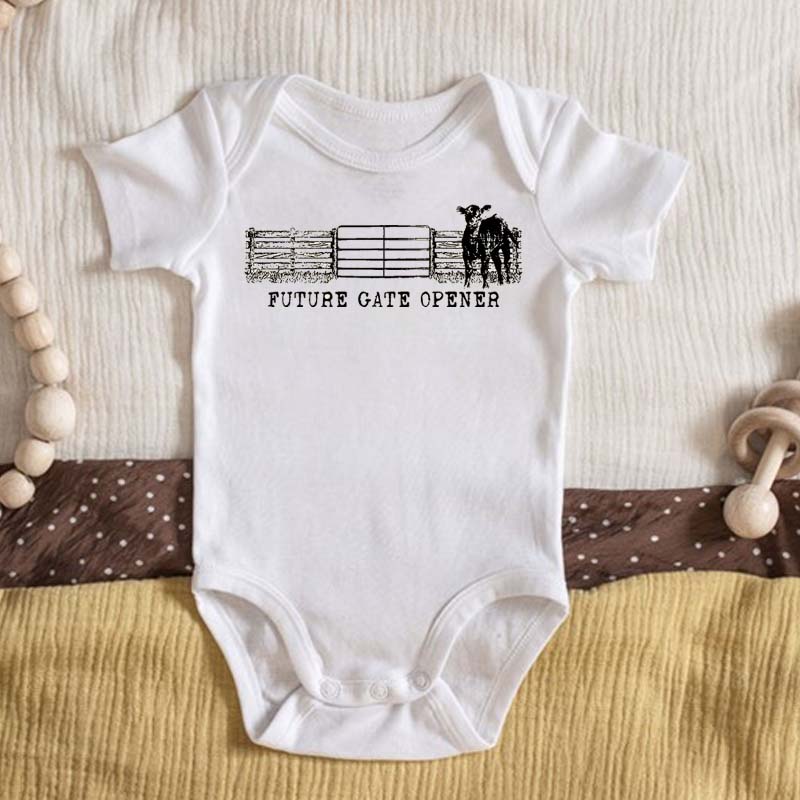 Future Gate Opener Bodysuit For Baby